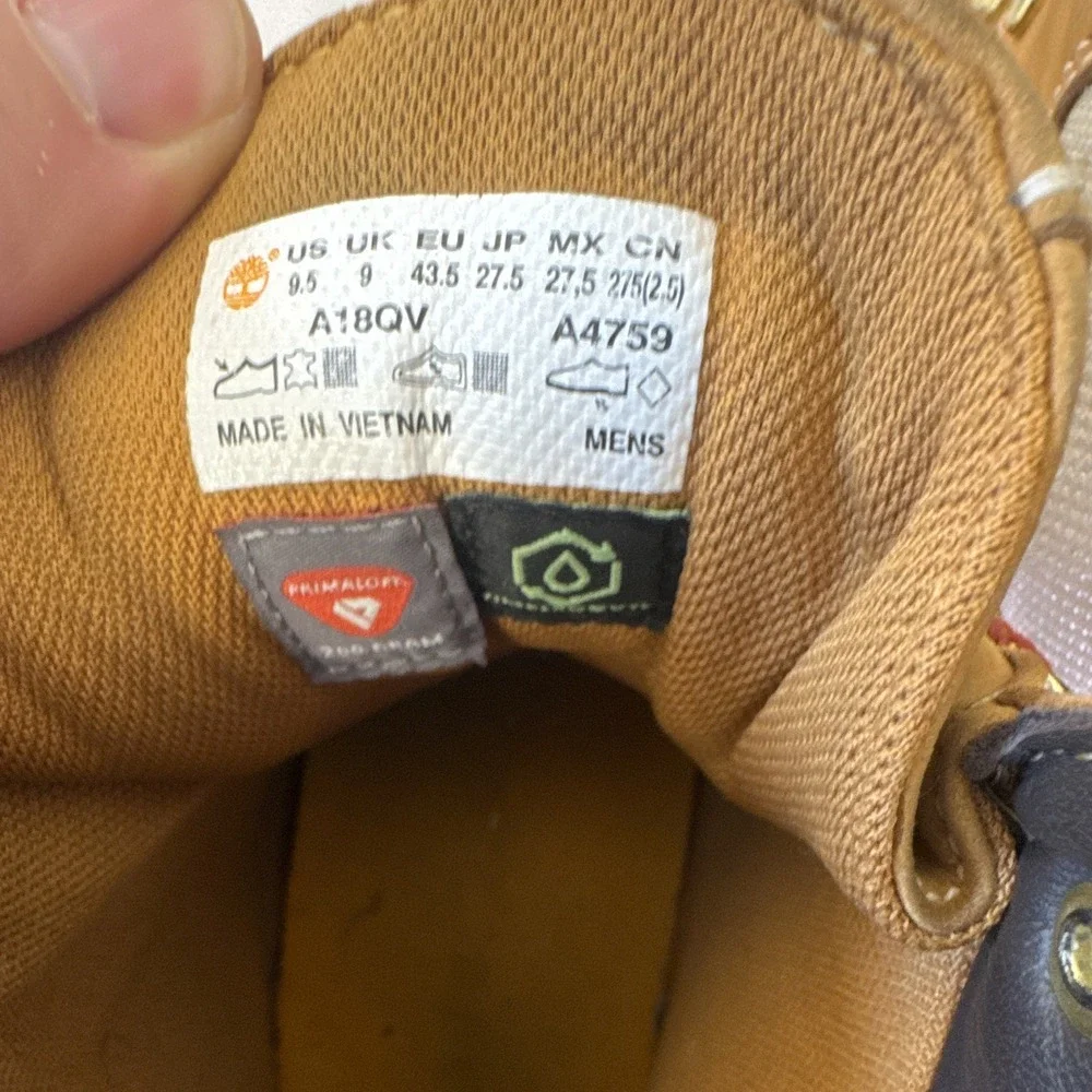 Timberland men leather